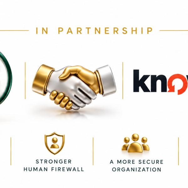 Pinnacle Global Services partners with KnowBe4 Security Awareness Training.